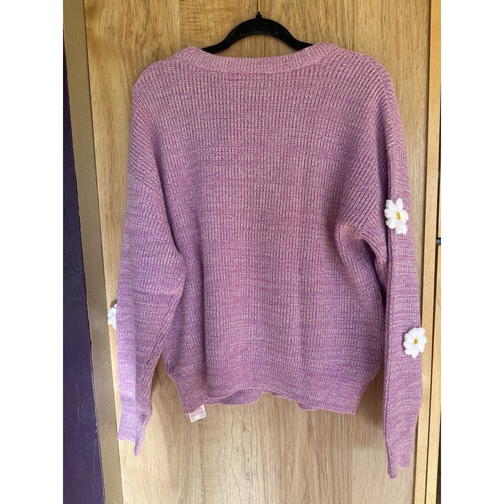 2026 Disney Daisy Duck Cardigan Sweater for Adults by Her Universe Size XXL NWT - Picture 3 of 3
